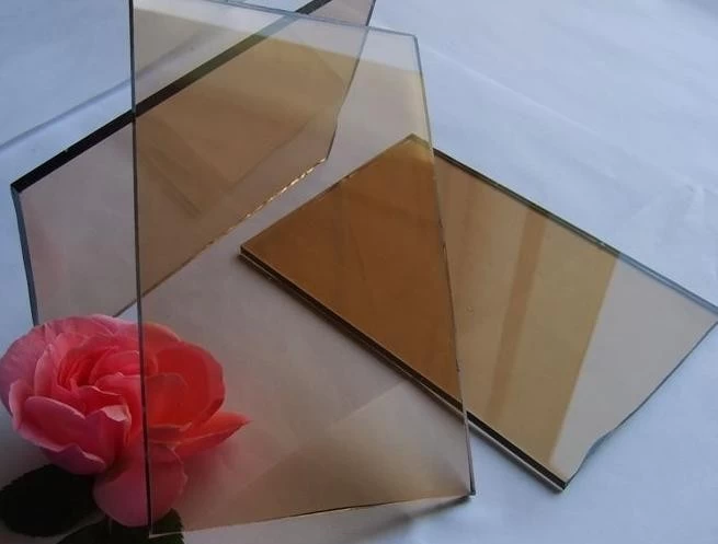 4mm 5mm 5.5mm Tinted Reflective Glass Sheet - China Reflective