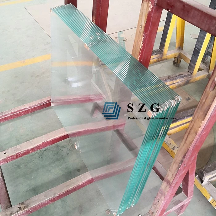 SZG 6mm low iron heat soak glass