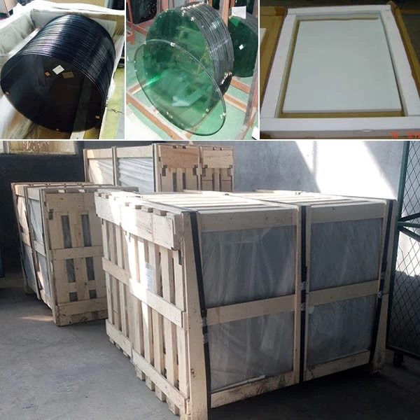 table top glass packing