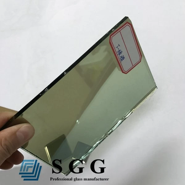 5mm F green reflective glass