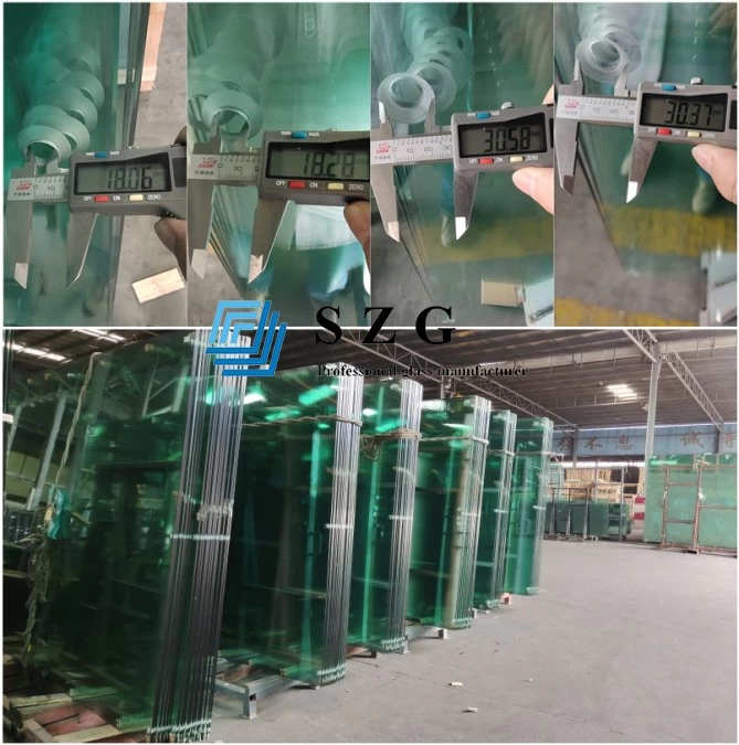 SZG high quality, less cost, EN12150, EN12600 standard tempered glass and laminated glass, for Padel court use only