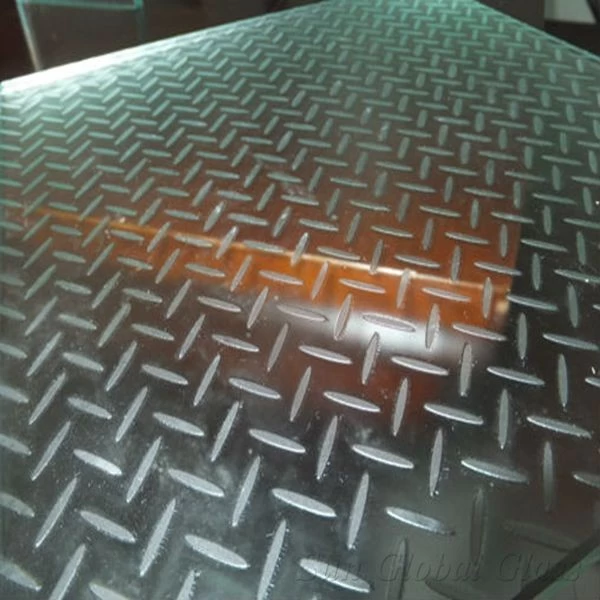 42mm anti slip lamianted glass