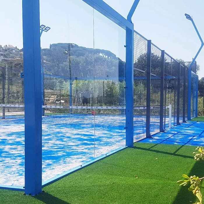 SGCC certified 12mm Platform tennis court Paddle court glass