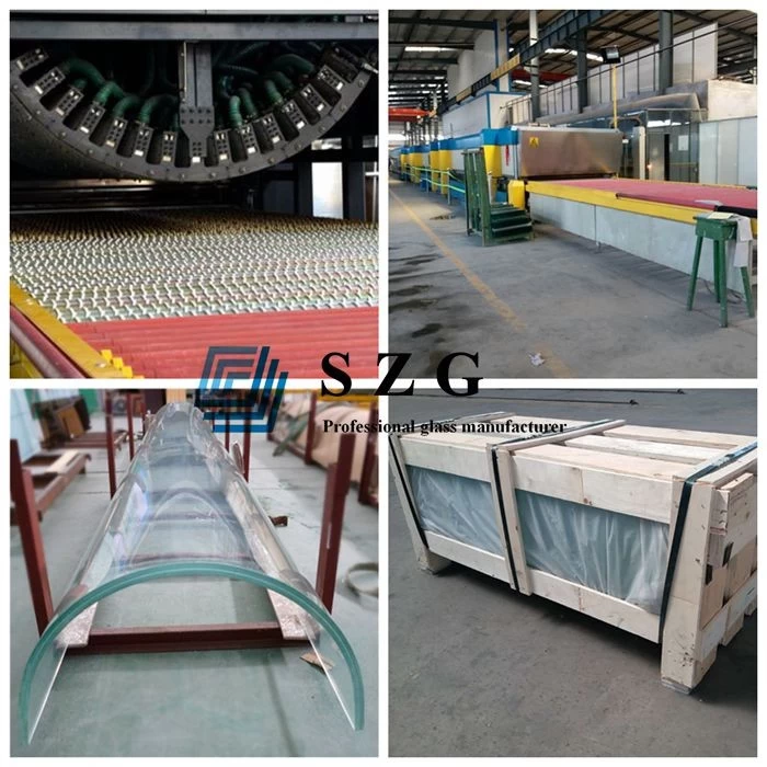 curved laminated glass factory