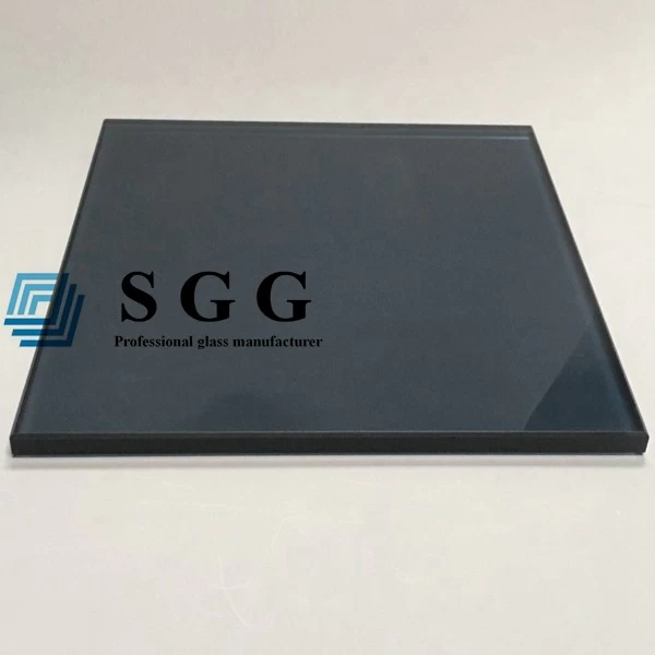 10mm crystal gray tempered glass
