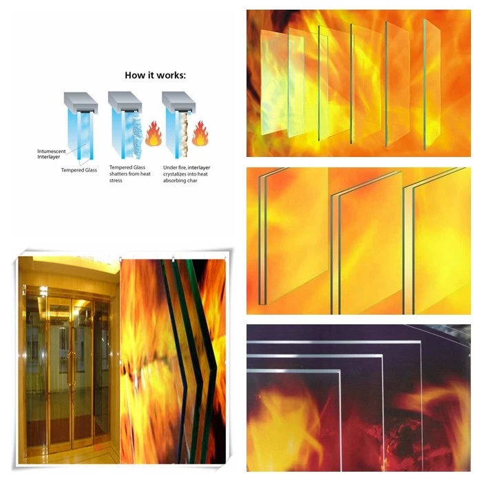fire proof rated resistance glass