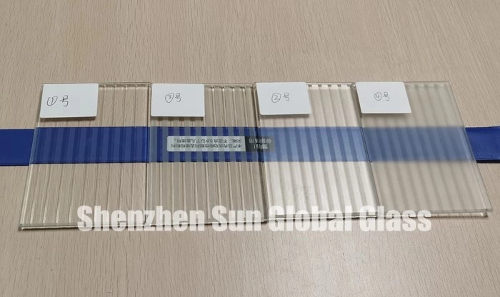 fluted glass, ribbed toughened glass for partitions, decorative patterned glass, ribbed tempered glass, fluted glass for shower room, cast glass, decorative glass, tempered reeded glass, cast tempered glass, toughened ribbed glass