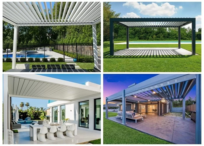 SZG Aluminium Louver Pergola