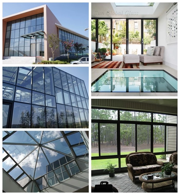 sound insulation glass, China glass factory, air gap insulated glass, insulating glass 16mm, insulated glass price, tempered double glazed
