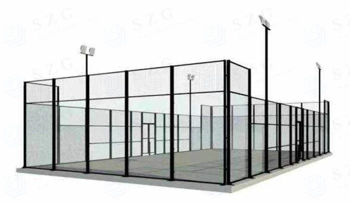 SZG Tempered Laminated Glass Padel Court