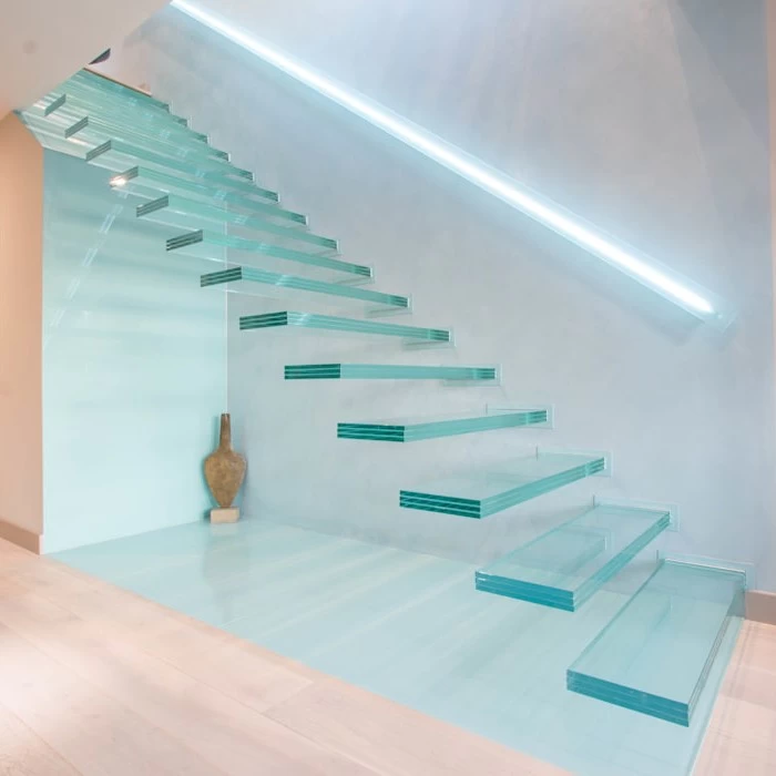 SZG Floating Glass Staircase System