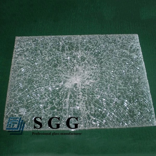 ice cracked laminated glass