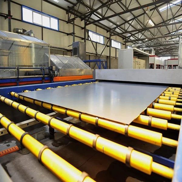 SGG silver mirror production line