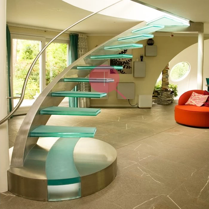 SZG Floating Glass Staircase System