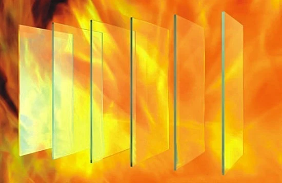 single layer fire resistance glass