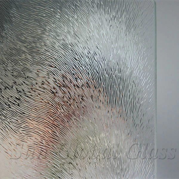4mm Chinchilla clear patterned glass sheet