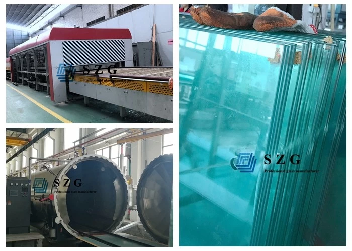 11.14mm heat strengthened laminated glass