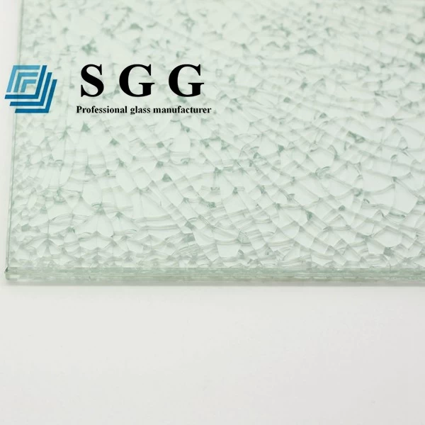 ice cracked laminated glass