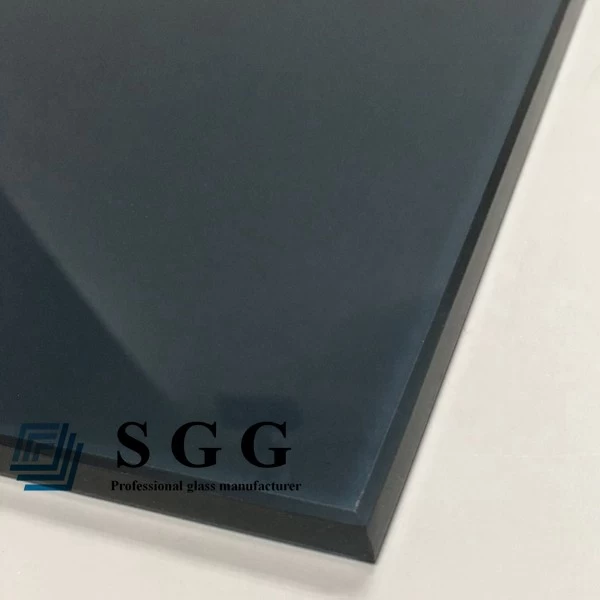 10mm crystal gray toughened glass