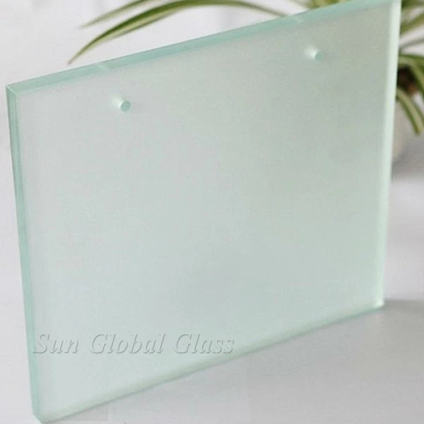 sandblasted glass