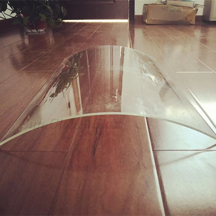 10mm Bent Ultra Clear Glass, 10mm Curved Tempered Extra Clear Glass, 10mm Low Iron Tempered Bent Glass