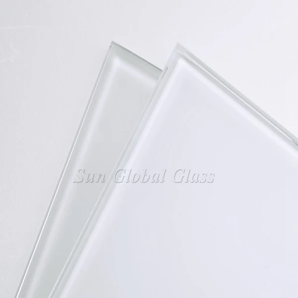 10mm cristales serigrafiado milky, 10mm cristales serigrafiado blanco lechoso, 10mm blanco lechoso impresión digital en cristal