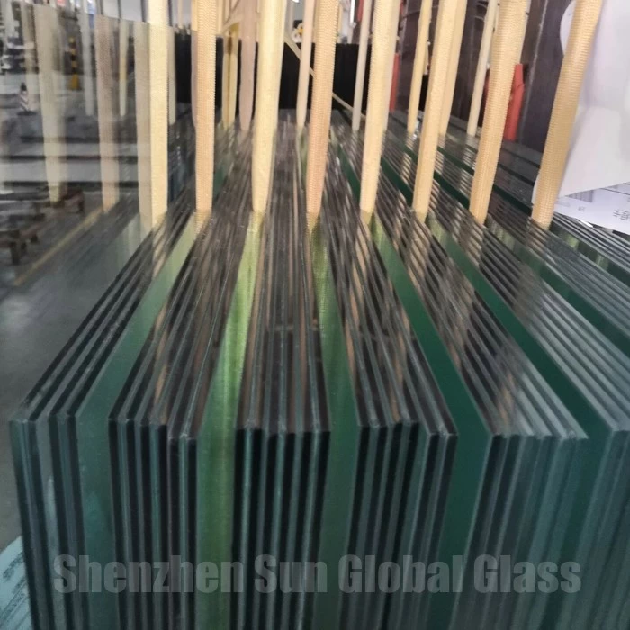 13.52mm tempered glass for Roofing glass panels,6mm+6mm toughened glass for roof glass,66.4 esg vsg laminated safety glass for roofing