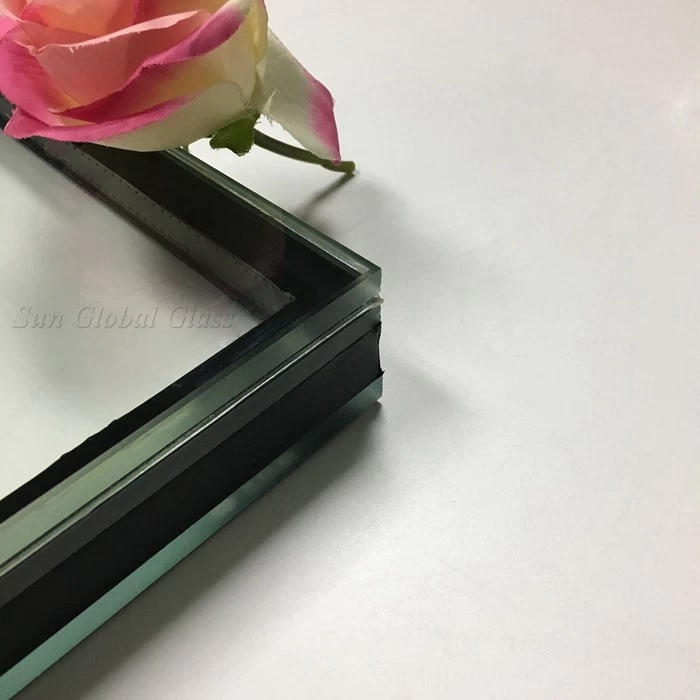 15mm+20A+17.52mm low iron insulated glass,52,52mm insulated glass unit,15mm+20A+884 laminated insulated glass