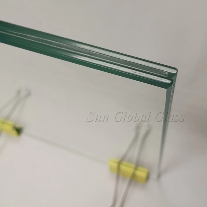 16.89mm hurricane resistant laminated glass,8mm+0.89mm+8mm sgp laminated glass,sentryglas glass for balcony railing