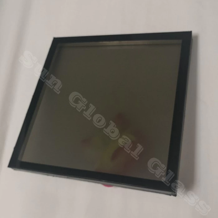 26mm brown obsure dgu glass,6mm bronce + air spacer 12mm + 8mm frosted glass,bronze translucent insulated glass
