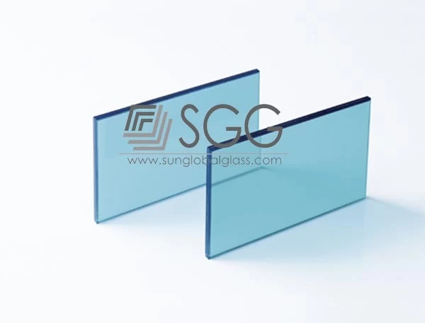 verre de flotteur teinté bleu clair de 5 mm, verre de flotteur bleu clair en stock, fabricant de verre de flotteur teinté bleu ford