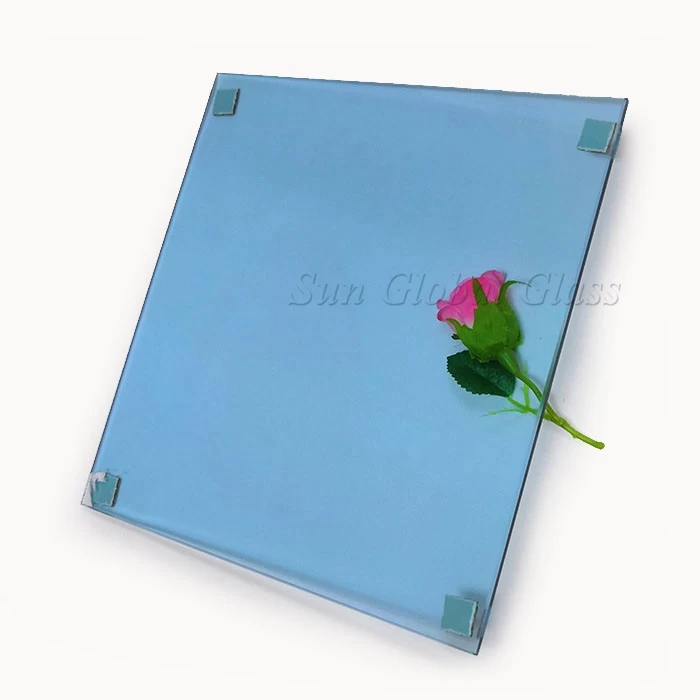 6mm, 8mm, 10mm ford blue tempered glass window, toughened light blue glass for window, safety ESG glass window supplier