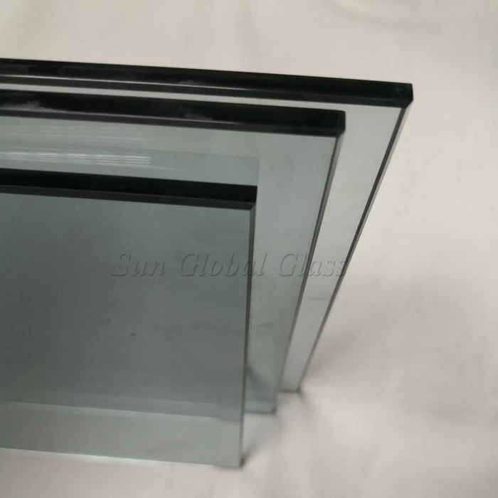 Vidro temperado cinzento de cristal de 6mm, vidro temperado cinzento de cristal de 6mm, vidro de segurança cinzento de cristal de 6mm