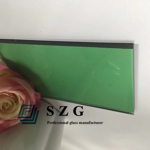 8MM DARK GREEN TINTED FLOAT GLASS, 8MM TEMPERABLE DARK GREEN COLOR GLASS,8MM DARK GREEN TINTED GLASS