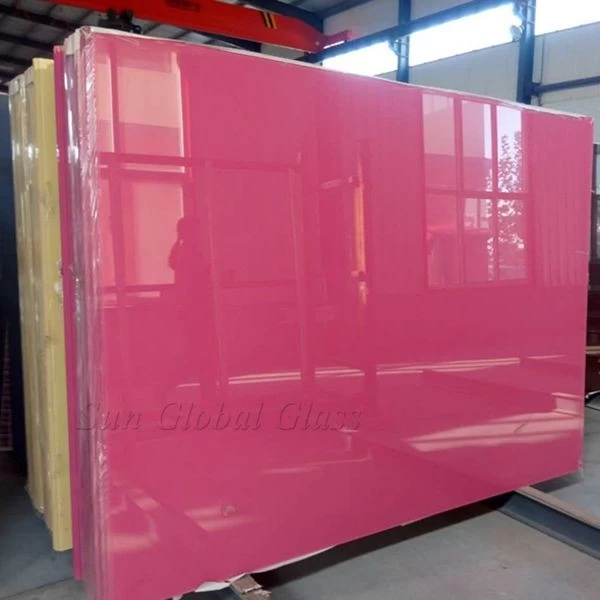 8mm lacquered glass, customized design 8mm colored painted glass panels, jumbo size 8mm colourful lacquered glass