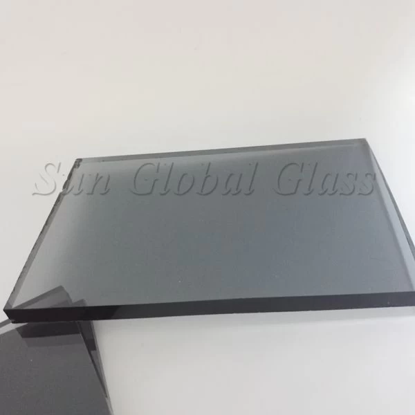 8mm light grey float glass supplier, 8mm Euro grey float glass   factory in China, 8mm light grey tinted glass panel