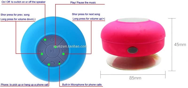 Bathroom Bluetooth Speaker