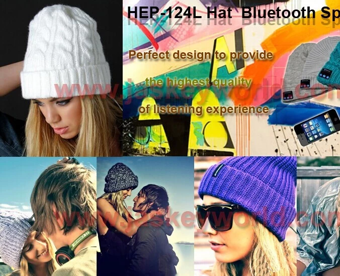 Bluetooth headset hat