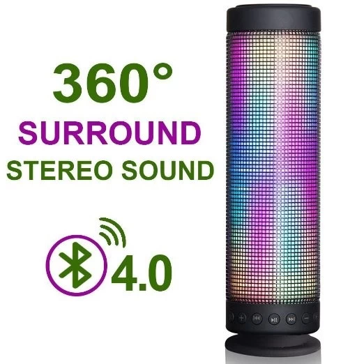 Bluetooth Outdoor Speakers With Lights
