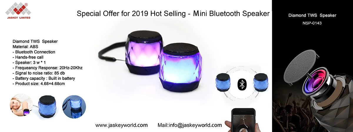 Led bluetooth speakers