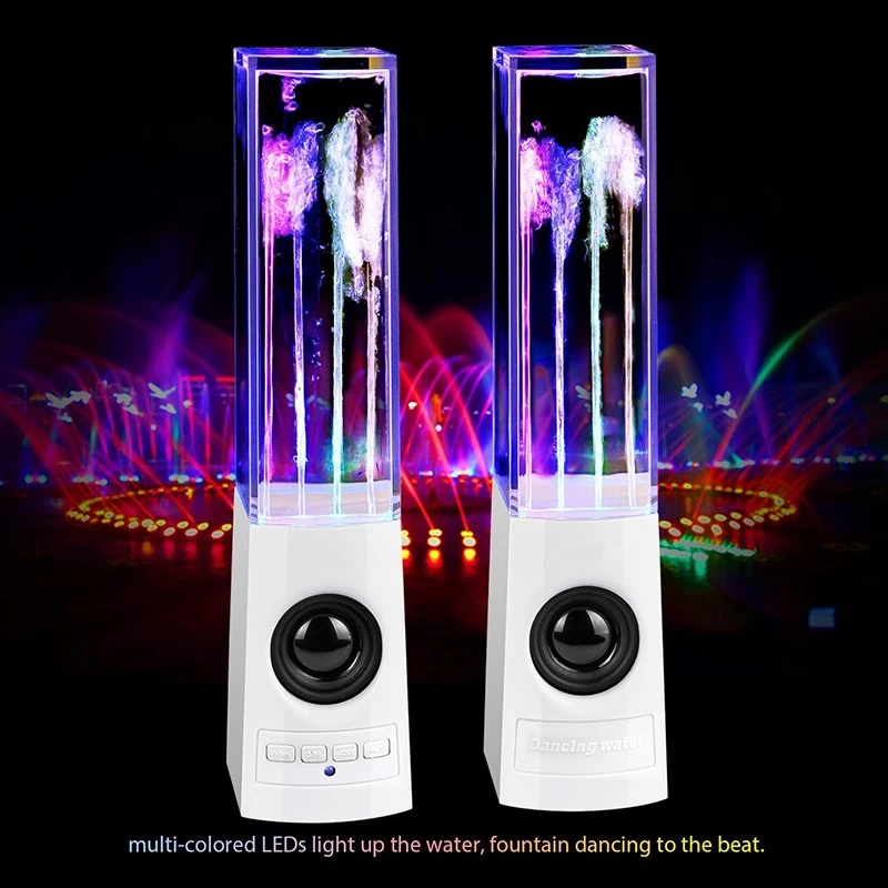 Custom Bluetooth Speaker Dancing Water Speakers Bluetooth Light Up Water  Speaker Factory