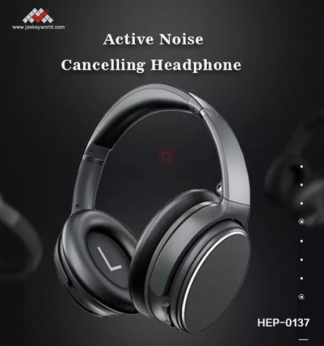 active noise-cancelling headphones