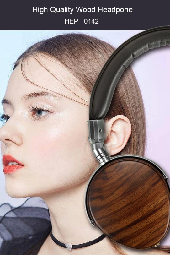 wood bluetooth headphones