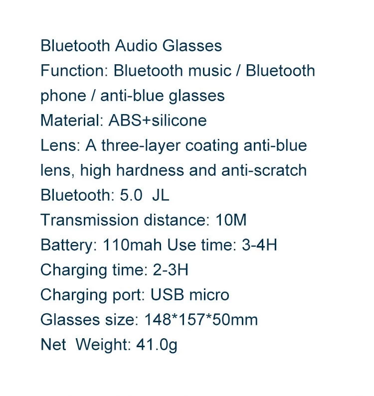 China Bluetooth Audio Glasses manufacture
