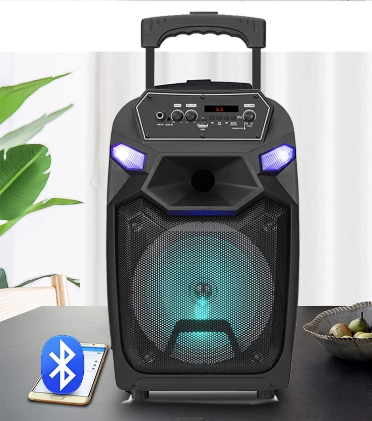 speaker with lights