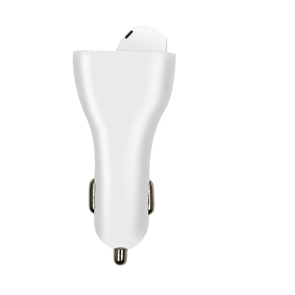 2 in 1 Car Charger with Single TWS Earphone AEP-0224
