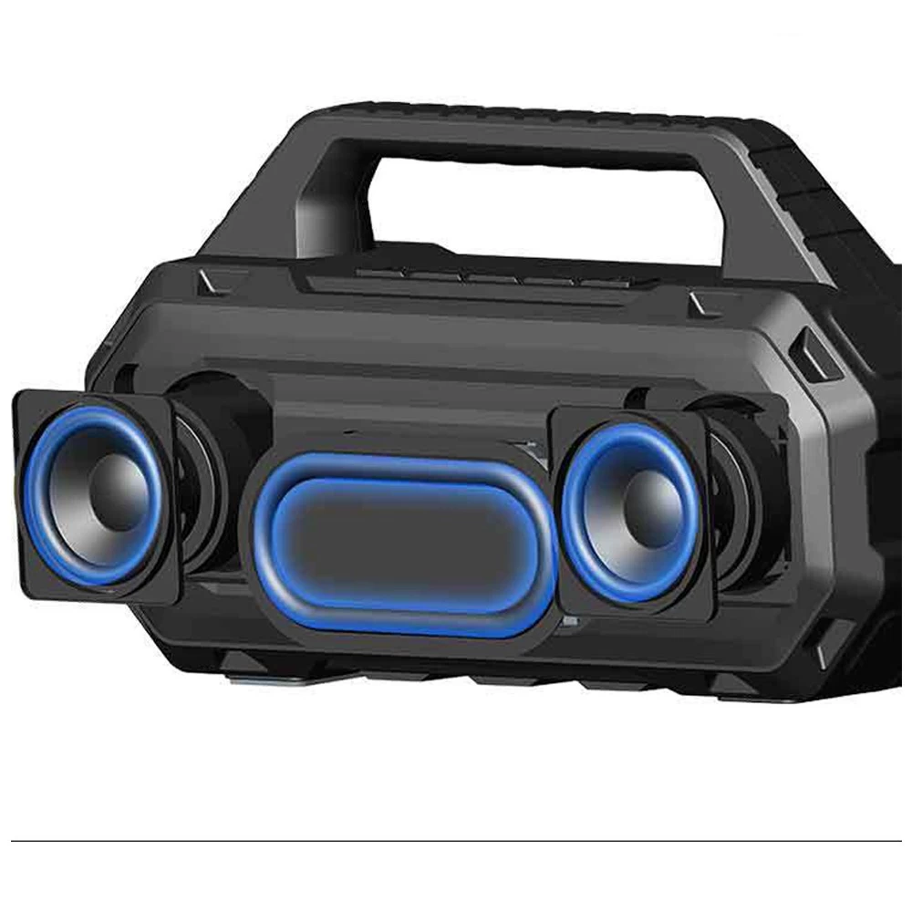 Waterproof Portable Bluetooth Speaker With LED Lights NSP-0226