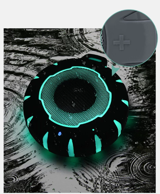 IPX4 Waterproof  LED Speaker NSP-0242