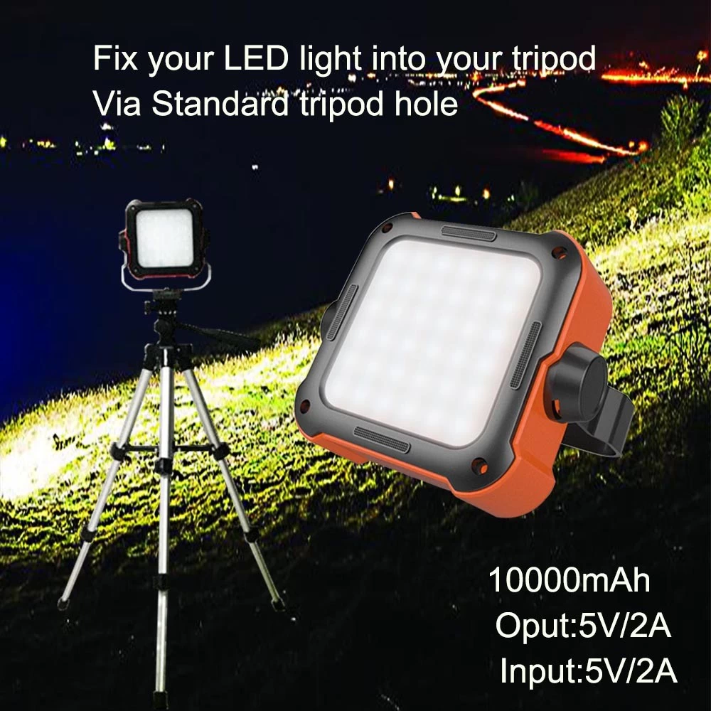 Portable Led  Flood Light with Power Bank PLL-0009