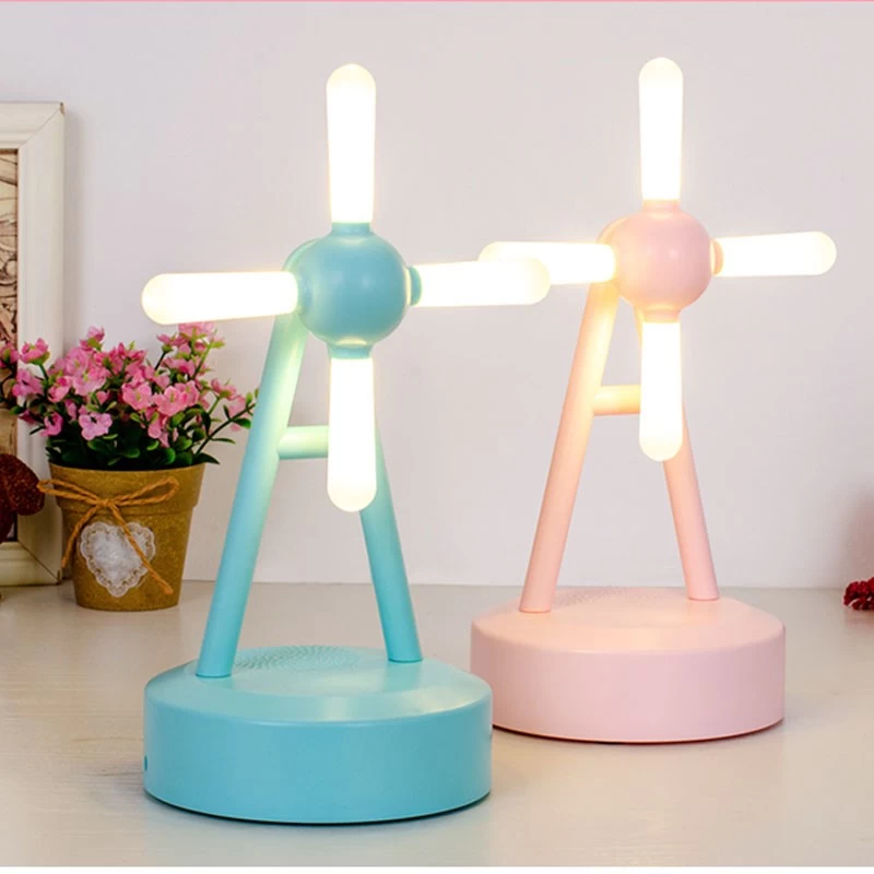 Wireless Windmill  Speaker  with LED NSP-0221